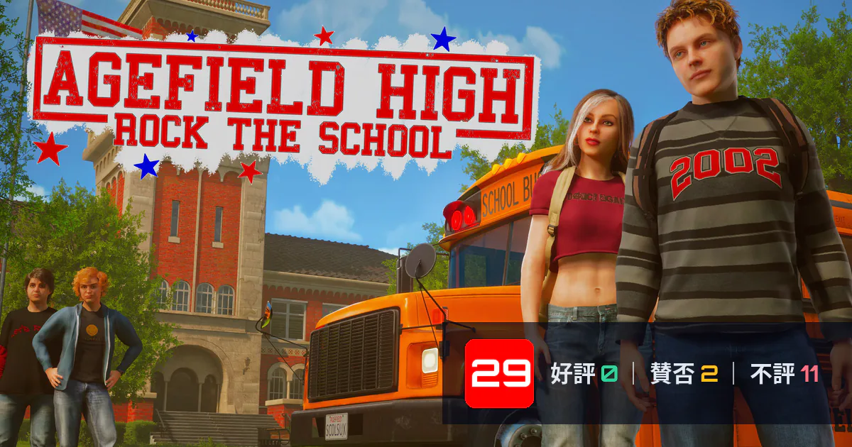 『Agefield High: Rock the School』メタスコア29点、酷評された理由