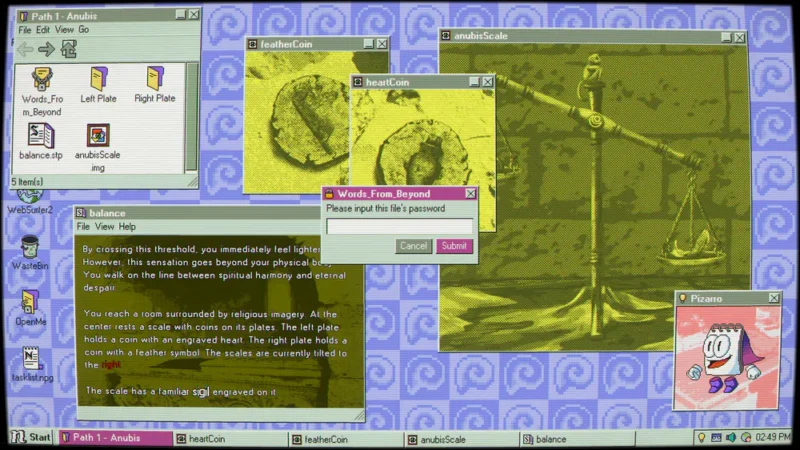 見慣れたPC操作がひらめきの鍵になる秀逸なパズル設計