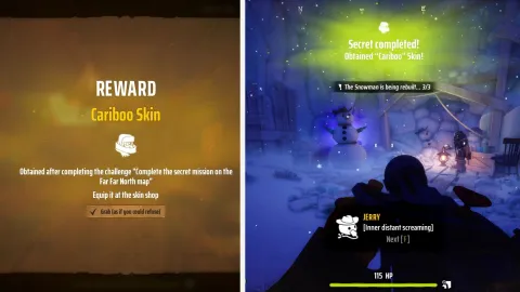 『Far Far West』で雪だるまを組み立てるシークレットクエスト「Snowman Quest」を徹底解説！困難な運搬を乗り越えて激レア「Caribooスキン」を手に入れよう