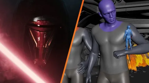 開発中止となった『Star Wars: Knights of the Old Republic』リメイク版の初期シネマティック映像が流出！プレイヤーボイス実装の計画も明らかに