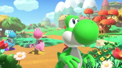 ヨッシーの新作2Dプラットフォーマー『Yoshi and the Mysterious Book
