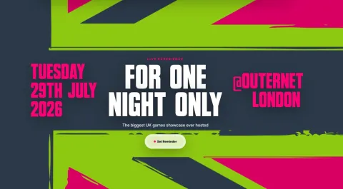 イギリスのゲーム業界を盛り上げる祭典「For One Night Only」が2026年7月29日に開催決定！『Hitman』のIO Interactiveや『Battlefield』のCriterionなど有名スタジオが多数参加し、新作情報や記念セールも実施予定