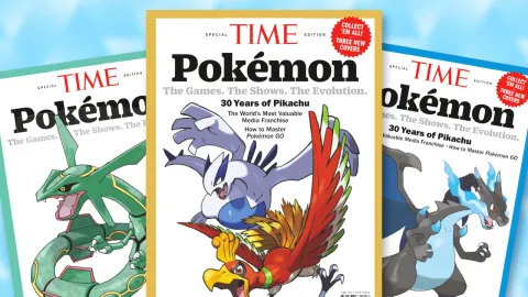 『ポケットモンスター』30周年記念！TIME誌が人気ポケモンが表紙を飾る豪華3種類の限定特別版を発売