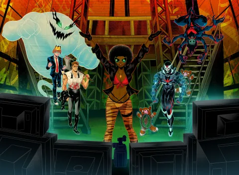 ブースターパック開封後すぐに遊べる手軽さが魅力の新作TCG『Cataclysm Arcade』のKickstarterキャンペーンが6月2日よりスタート！プレイヤーの選択が物語を紡ぐユニークなシステムにも注目！