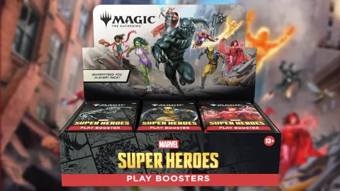 『マジック：ザ・ギャザリング』と『マーベル・スーパーヒーローズ』のコラボ商品「Play Booster Box」がAmazonで発売前に大幅値下げ！過去最低価格を更新しファン必見のお得なチャンスが到来！