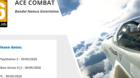 『Ace Combat 8: Wings of Theve』のPEGIレーティング情報が一時公開され、発売時期が2026年5月30日となる可能性が浮上！ 新エンジンで描かれる大空での戦いに期待が高まる