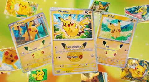 ポケモンTCG 30周年記念セット「30th Celebration」が9月16日に世界同時発売！ 全パックに30種類のピカチュウホイルカード封入、新レアリティ「フューチャリスティックレア」も登場