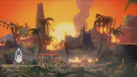手描きアートが美しい新作インディーアクション『The Eternal Life of Goldman』のPlayStation 5向け体験版が配信開始！ 往年の名作を彷彿とさせるユニークなアクションを体験しよう
