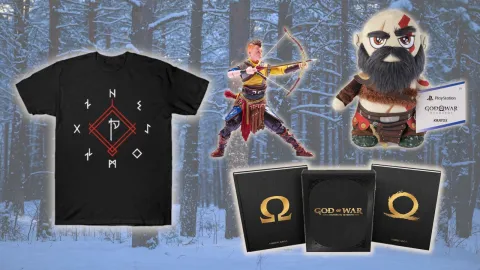 『God of War Laufey』発売が待ち遠しい！ クレイトスやアトレウスのTシャツ、ぬいぐるみ、アクションフィギュアなど人気キャラクターグッズで新作までの期間を楽しもう！