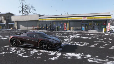 『Forza Horizon 6』日本が舞台の「Welcome to Japan」シリーズ！「Snack Attack」チャレンジを効率的にクリアするなら南野ゴルフコースの「365コンビニエンスストア」がおすすめ！自動販売機を破壊して限定報酬の2023 Lotus Emiraをゲットしよう！