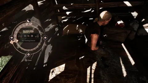 『Gothic 1 Remake』で体力とマナを無料で回復できる秘密の場所！序盤から利用可能なベッドで冒険を有利に進めよう！