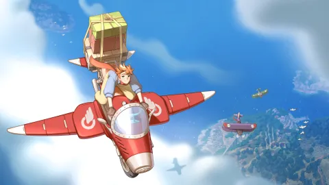 ジブリのような温かい世界観と空の冒険が融合！バイクが飛行機に変形する新作ゲーム『Into the Wind』がSummer Game Fest 2026で初公開！