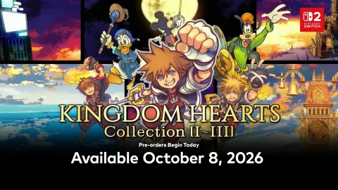 Nintendo Switch 2で『キングダム ハーツ』シリーズの3つのコレクションが2026年10月8日に発売決定！クラウド版からのセーブデータ引き継ぎや『キングダム ハーツ IV』のSwitch 2版発売も発表！