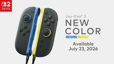 Nintendo Switch 2向け新作Joy-Conのブルーとイエローが発表！ 『Splatoon Raiders』発売記念モデルとして登場、一部ファンからは「普通すぎる」の声も