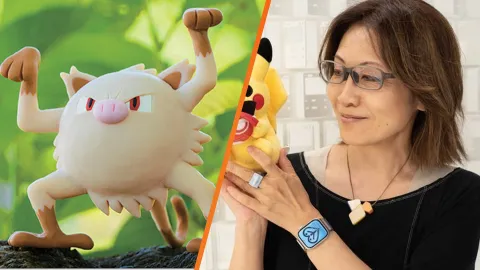 ベテランポケモンTCGアーティスト森井ユカ氏が手掛ける「マンキー」の英語版カードが初公開！新セット『ポケモンTCG ピッチブラック』の詳細と先行体験イベント情報も
