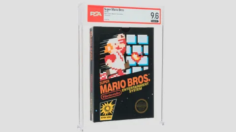 【未使用】スーパーマリオブラザーズ 未開封の『スーパーマリオブラザーズ』がゲーム史上最高額となる約4億