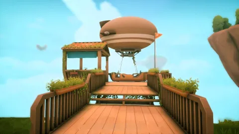 サバイバルゲーム『Solarpunk』の飛行船アップグレードシステムを解説！ 広大な世界を探索し尽くすための鍵となるアップグレード方法とトレーダーボットとの取引についてご紹介
