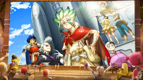 『フォートナイト』に大人気アニメ『Dr.STONE』とクランチロールがコラボした期間限定のオリジナルマップ「Crunchyroll Anime Island」が登場！科学をテーマにしたチャレンジやアニメ視聴体験を楽しもう