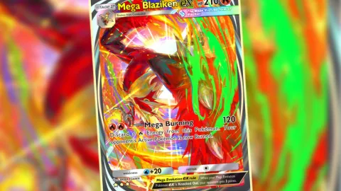 『Pokemon TCG Pocket』で現環境トップメタとされる「メガバシャーモex」デッキが公開！ 高火力とやけどで相手を圧倒する炎タイプデッキの全貌に迫る！