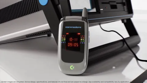 懐かしのゲームブランドCommodoreがまさかのフリップフォンをリリース！ソーシャルメディアを徹底ブロックしデジタルデトックスを推進する『Commodore Callback』が事前予約開始！