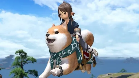 『ファイナルファンタジーXIV』日本のプレイヤー限定！ ふるさと納税で人気マウント「メガシバ」や限定コスチュームなどの豪華ゲーム内アイテムが手に入る特別コラボレーションが開催！