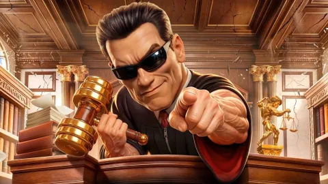 ハリウッド俳優アーノルド・シュワルツェネッガーがAI裁判官に！Amazon Luna独占の新作パーティーゲーム『Courtroom Chaos - Starring Arnold Schwarzenegger』配信開始、AIが創造する予測不能な法廷バトルに挑め！