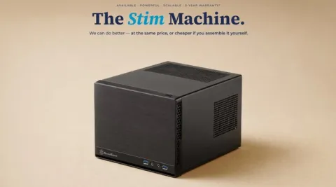 Valveの「Steam Machine」に新たな挑戦者が登場！「Stim Machine」が同価格帯で高性能を謳いミニPC市場に参入、その真価とは？