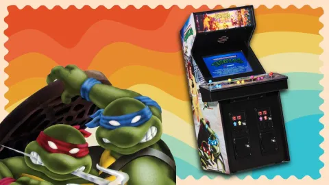 【Amazon Prime Day限定】『Teenage Mutant Ninja Turtles』のミニアーケードキャビネットが今年最安値で登場！1989年の名作をコンパクトサイズでいつでもどこでも楽しめる！