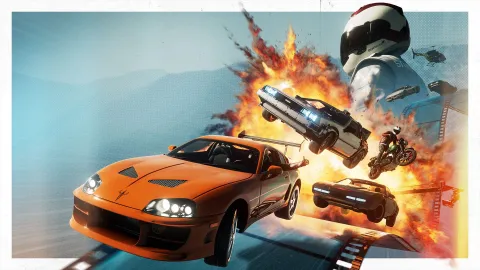 ハリウッド映画の世界でド派手なスタントを体験！『Stuntman Hollywood』がSummer Game Festで一部公開、名作映画をオマージュした爽快カーアクションの全貌が明らかに
