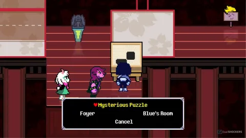 『DELTARUNE Chapter 5』でプレイヤーを悩ませる「謎のパズル」の攻略法が判明！2つの視点とキャラクターの能力を駆使して隠されたアイテムを手に入れよう