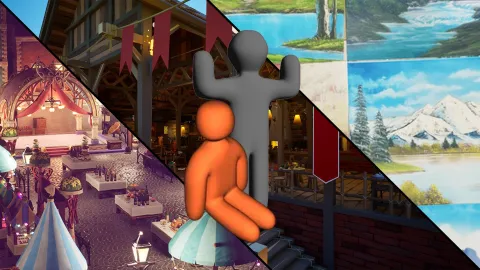 『Meccha Chameleon』で創造性が爆発！名作ゲームモチーフから芸術的な隠れ方まで、ファン制作を含むユニークなマップでハンターを出し抜け！
