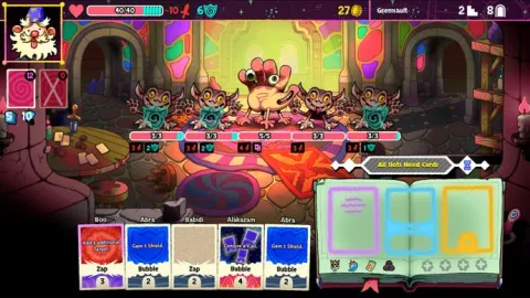 3枚のカードで予測不能な魔法を紡ぎ出す！ ローグライトデッキビルダー『Bibidi Bibidi!』がSteamでデモ版配信中、新感覚の呪文生成システムで奥深い戦略バトルが楽しめる！