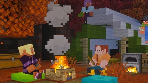 『Minecraft』の統合版に待望の新機能「わらのベッド」が追加！探検先でのリスポーン地点を維持したまま夜をやり過ごせる画期的なアップデートが登場、可愛らしいクッションも実装され生活がさらに豊かに