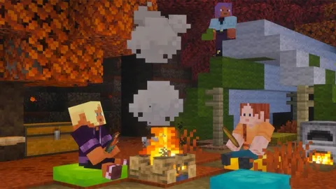 『Minecraft』ついに「座る」動作を可能にするクッションが登場！冒険の合間に一息つける新たな休息アイテムがプレビュー版で先行配信中！