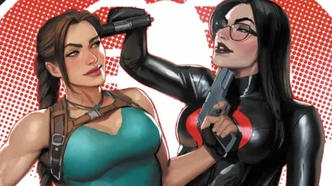 『G.I. Joe』と『Tomb Raider』のまさかのクロスオーバーコミックが発表！ララ・クロフトがG.I. Joeチームと共闘、アクションフィギュアも登場！