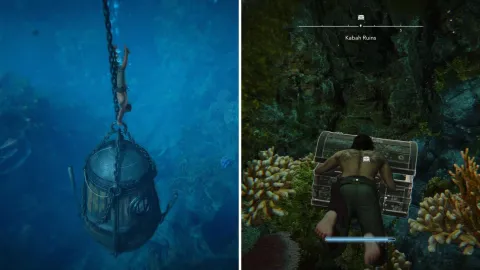 『Assassin's Creed Black Flag Resynced』全7ヶ所のダイビングベルと深海の財宝・報酬を徹底解説！究極の船体強化プランやレア武器を手に入れろ！