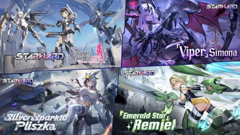 XBOX版『Starward』バージョン3.1「Summer Dive」が配信開始！新オペレーター「Pliszka」実装と「Frame Arms Girl」コラボ復刻、無料水着スキンが手に入るサマーイベントも開催中！
