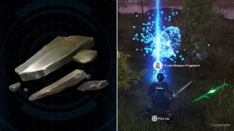 『Echoes of Aincrad』序盤の装備作りに不可欠なレア素材「粗製武器の破片」を効率的に入手する方法を徹底解説！エリート敵やボス戦を狙え！