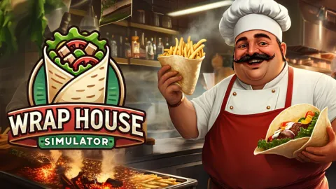 夢のファストフード店を経営！協力プレイも楽しめるシミュレーションゲーム『Wrap House Simulator』がXbox向けに7月17日リリース！