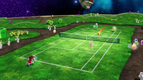 『Mario Tennis Fever』が『スーパーマリオギャラクシー』テーマの新コンテンツを大量追加するVer.1.1.0アップデートを配信！ゲーム未所持のフレンドとも協力プレイが可能に