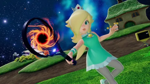 『Mario Tennis Fever』に『スーパーマリオギャラクシー』テーマの新コート、ラケット、マッチタイプが追加される無料アップデートVer.1.1.0が配信開始！