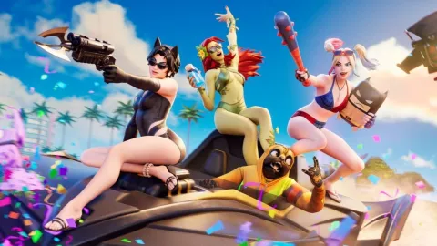 『フォートナイト』に「ポイズン・アイビー」と「ハーレイ・クイン」の大胆な水着スキンが登場、13歳以上向けモードに利用が制限されるとのこと