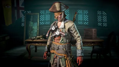 『Assassin's Creed Black Flag Resynced』海賊たちのカリブ海を彩る全アウトフィット入手方法が判明！探索からクエスト、DLCまで、エドワードのスタイリングを極めよう！