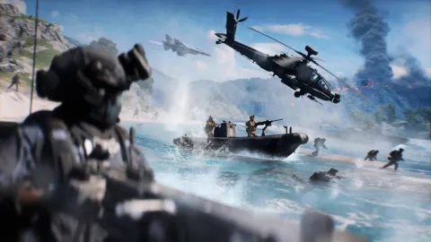 『Battlefield 6』にシリーズ最大規模のマップ「Tsuru Reef」がシーズン4で登場！ 海上・空戦の自由度が大幅アップし新武器も追加で戦略が多様化か