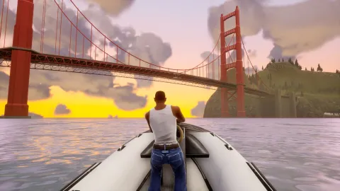 『Grand Theft Auto: San Andreas』で『GTA III』と『Vice City』を同時にプレイ可能にする革命的Modが登場！3つの世界をシームレスに行き来できるマルチバースシステムが開発され、技術的偉業として注目を集めています