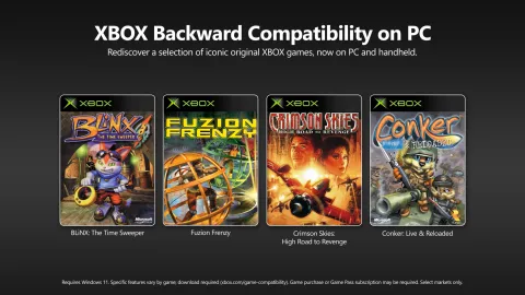XBOXがクラシックゲームをPCで楽しめる「Backward Compatibility on PC」の早期リリースを開始！ グラフィック強化や実績機能の実装も予定し、お気に入りのタイトルが新たな体験に！