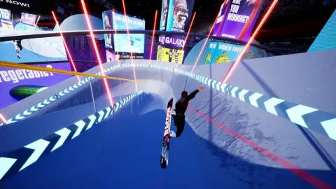 「SSX Tricky」を彷彿とさせる新作SFスノーボーディングゲーム『Carveout 2160』が発表！宇宙を舞台にトリックとブーストでライバルを出し抜け！