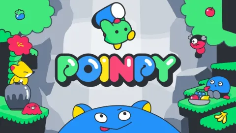 『Downwell』クリエイターが手掛ける人気モバイルゲーム『Poinpy』がiOSとAndroid向けに無料で再リリース！ 可愛らしい見た目と奥深いジャンプアクションが魅力のプラットフォームゲームが誰でも楽しめるように！