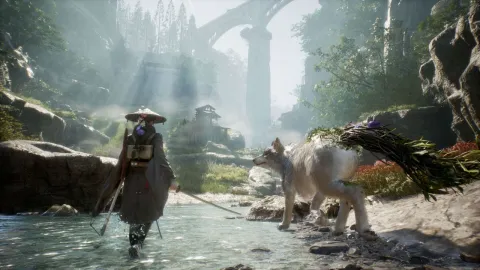 ゲームフリーク新作『Beast of Reincarnation』では相棒の犬を撫でる、洗う、愛情システムで戦闘力アップも！ ポケモン開発ノウハウが活かされたバトルにも注目