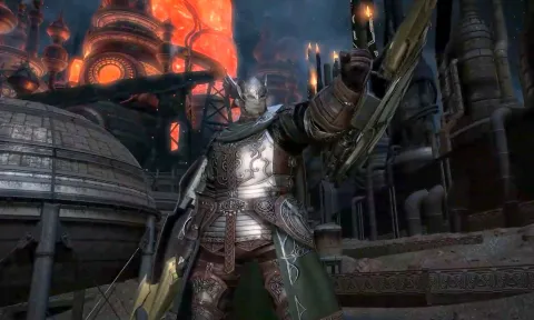 『ファイナルファンタジーXIV エバーコールド』に完全新規のメインタンクジョブ「バスティオン」が実装！ 独自の変形盾「スカイルトボルグ」を駆使し、防御と攻撃を両立する新戦闘スタイルを体験せよ